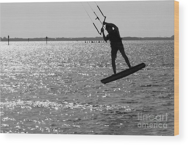 Kite Wood Print featuring the photograph High and Dry by Robert Wilder Jr