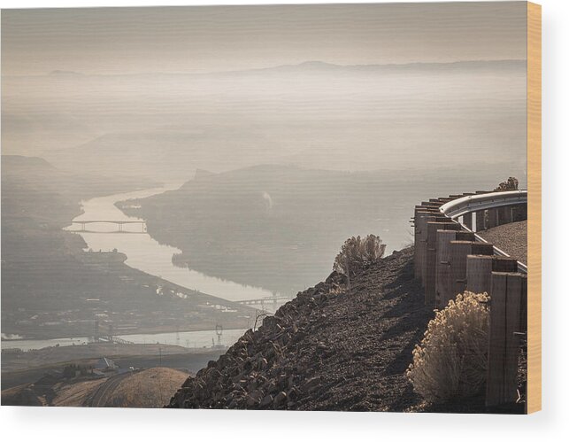 Lc Valley Wood Print featuring the photograph Homeward Bound by Brad Stinson