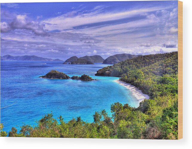 Island Wood Print featuring the photograph Isle of Sands by Scott Mahon