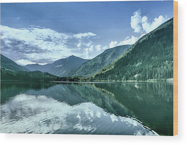 3 Valley Gap Wood Print featuring the photograph Just Past the Gap by Monte Arnold