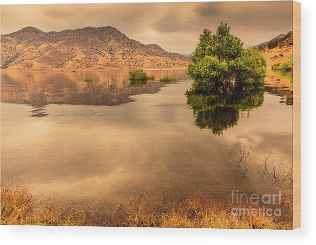Lake Kaweah Wood Print featuring the photograph Kaweah Lake California 4 by Ben Graham