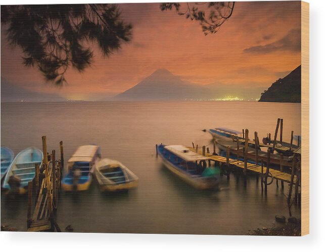 Guatemala Wood Print featuring the photograph Lake Atitlan 3 by Whit Richardson