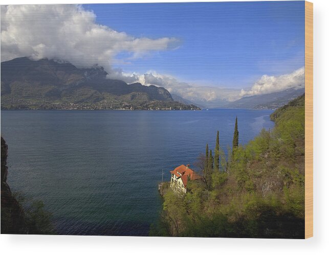 Lake Wood Print featuring the photograph Lake Como by Al Hurley