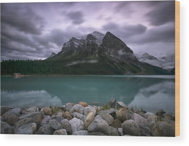 Canada Wood Print featuring the photograph Lake Louise by Robert Fawcett