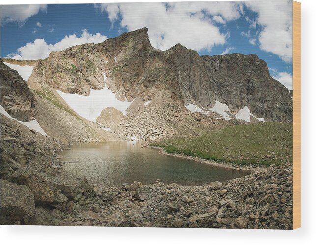 Rocky Mountain National Park Wood Print featuring the photograph Lake of Many Winds by Aaron Spong