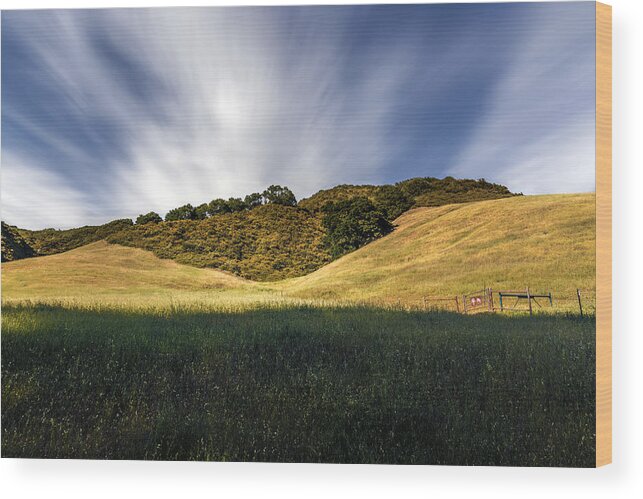 Las Trampas Wood Print featuring the photograph Las Trampas by Don Hoekwater Photography