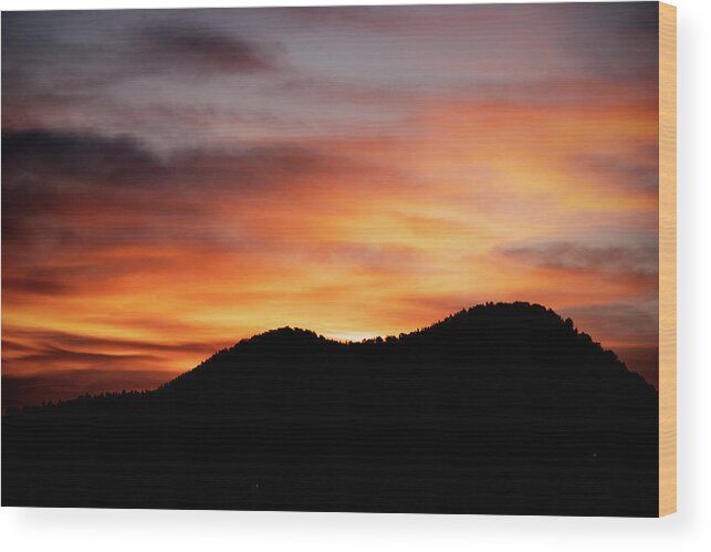 Colorado Wood Print featuring the photograph Late Spring Sunrise by Kristin Davidson