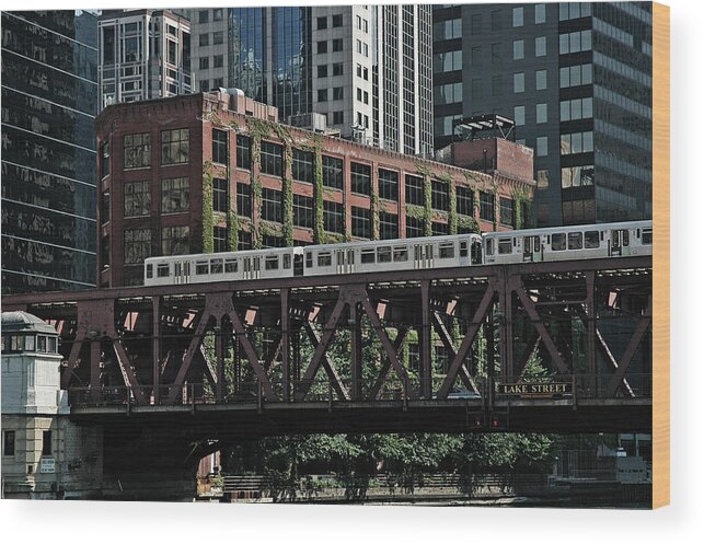 Metra Wood Print featuring the photograph Levels Color by D Plinth
