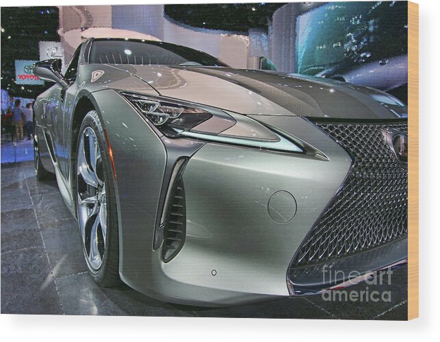 2017 Wood Print featuring the photograph Lexus Concept 9814 by Jack Schultz