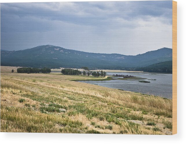 Scenery Wood Print featuring the photograph Lost Trail Wildlife Refuge 3 by Jedediah Hohf