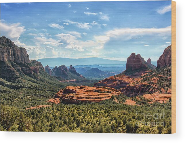 Southwest Wood Print featuring the photograph Merry Go Round Arch, Sedona, Arizona by Alissa Beth Photography