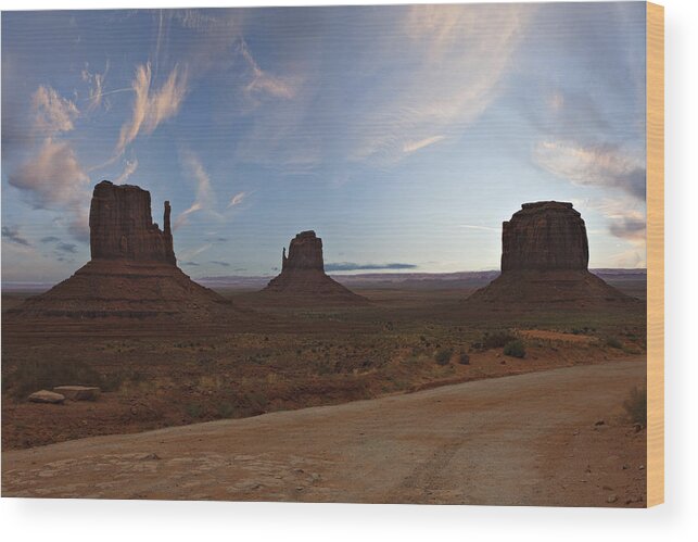 Valley Wood Print featuring the photograph Monumental by Jonas Wingfield