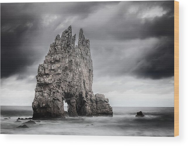 Asturias Wood Print featuring the photograph Mordor by Evgeni Dinev