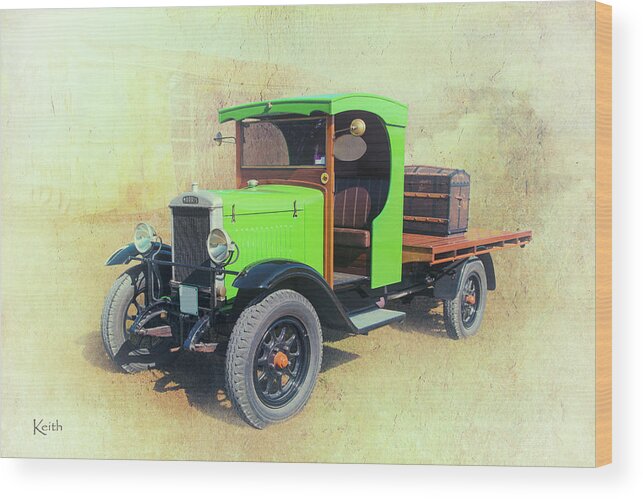 Truck Wood Print featuring the photograph Morris by Keith Hawley