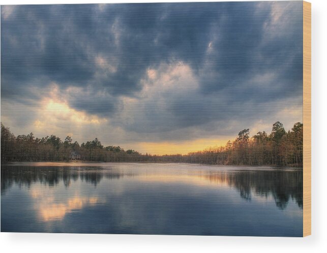  Wood Print featuring the photograph My Blue Heaven by Jason Rossi