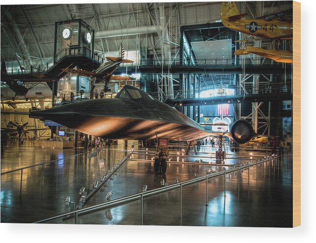 Sr-71 Wood Print featuring the photograph National Treasures by Daryl Clark