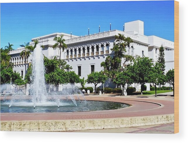 Natural History Museum Wood Print featuring the photograph Natural History Museum in Balboa Park by Kirsten Giving