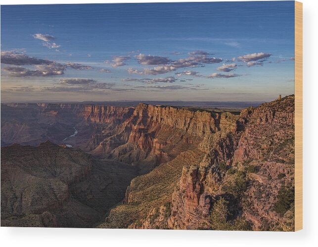 Grand Canyon Navajo Point Wood Print featuring the photograph Navajo Point by Phil Abrams