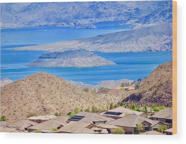 All Products Wood Print featuring the photograph Lake Mead by Lorna Maza