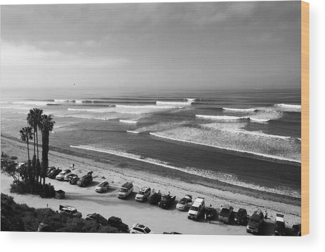 Surf Wood Print featuring the photograph New South Swell by Jeffrey Ommen
