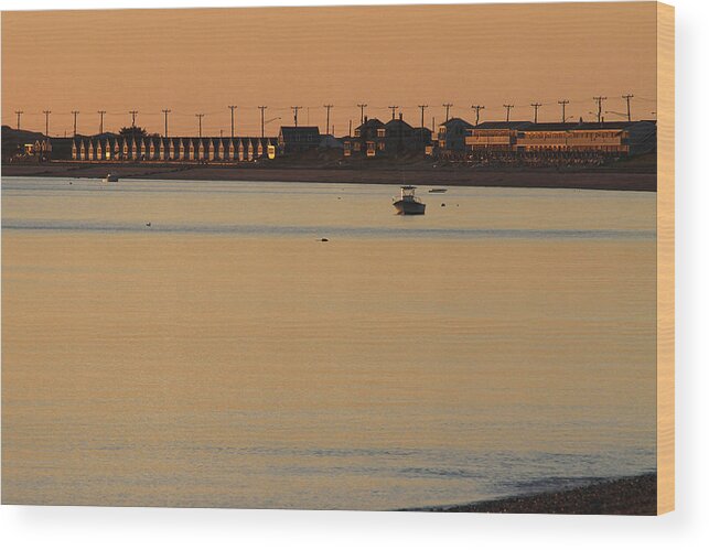 Cape Cod Wood Print featuring the photograph North Truro by Thomas Sweeney
