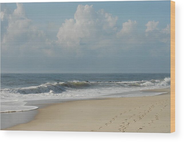 Seascape Wood Print featuring the photograph Ocean 1 by Joyce StJames