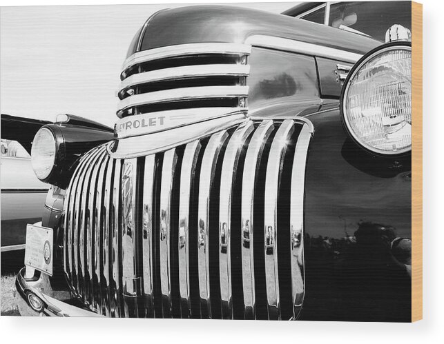 Chevy Wood Print featuring the photograph Old Chevy by Rich S