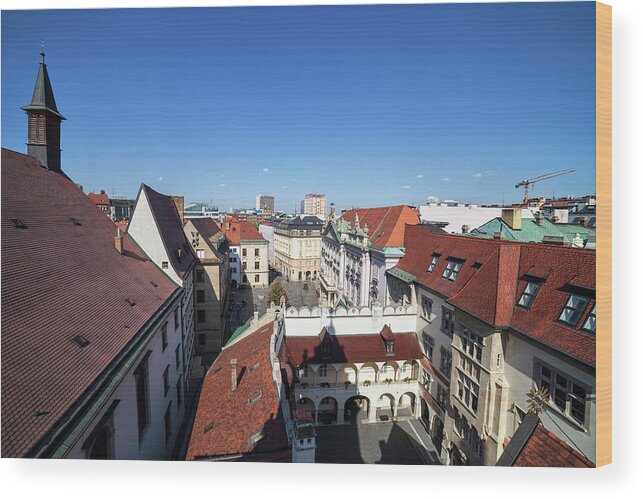Bratislava Wood Print featuring the photograph Old Town in City of Bratislava by Artur Bogacki