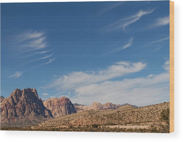  Wood Print featuring the photograph Old West Poles by Carl Wilkerson