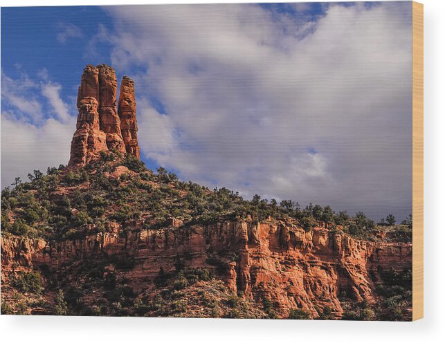 Acrylic Wood Print featuring the photograph One Finger Shy by Mark Myhaver