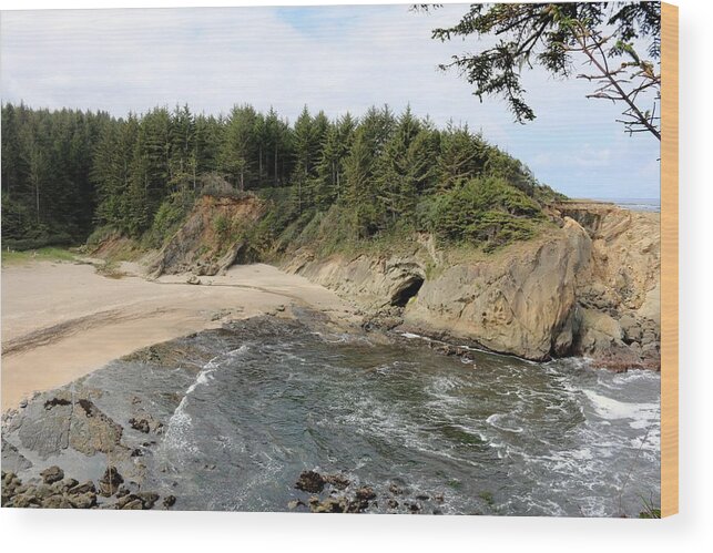 Oregon Coast Wood Print featuring the photograph Oregon Coast - 78 by Christy Pooschke