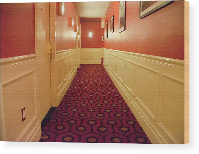 The Shining Wood Print featuring the photograph Overlook Hotel by Erik Burg