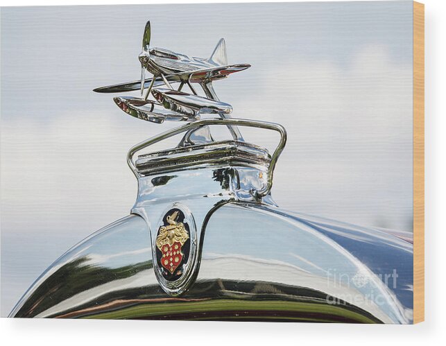 Packard Wood Print featuring the photograph Packard Plane by Dennis Hedberg