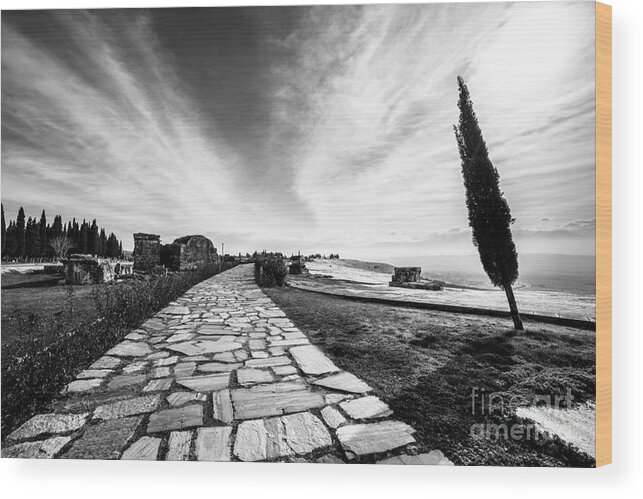 Pamukkale Wood Print featuring the photograph Pamukkale by Rene Triay FineArt Photos