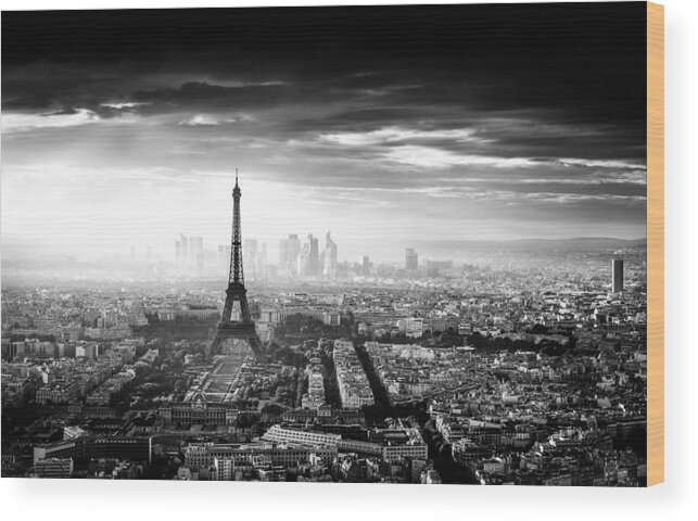 Paris Wood Print featuring the photograph Paris by Jaco Marx
