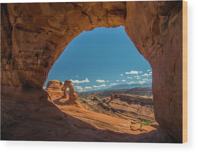 National Park Wood Print featuring the photograph Perfect Frame by Doug Scrima