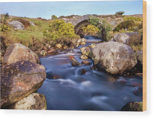 County Donegal Wood Print featuring the photograph Poisoned Glen Bridge by Jose Maciel