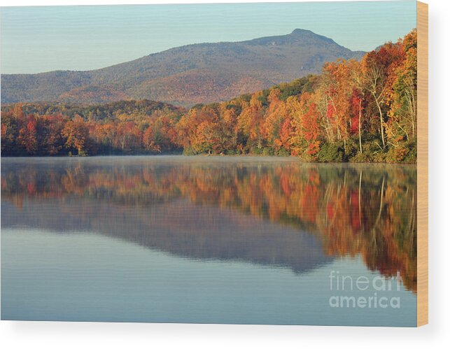 North Carolina Wood Print featuring the photograph Price Lake by Lena Auxier