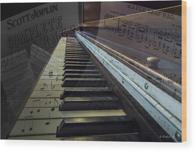 2d Wood Print featuring the photograph Ragtime by Brian Wallace