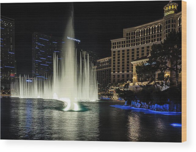 Bellagio Wood Print featuring the photograph Rise by Michael W Rogers