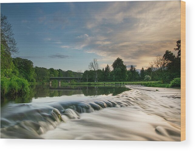 Don Wood Print featuring the photograph River Don - Aberdeen by Veli Bariskan