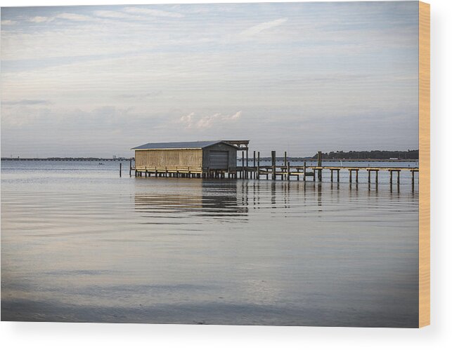 Saint Johns River Wood Print featuring the photograph River Reflections by Anthony Baatz