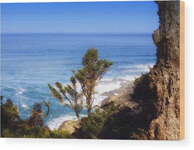 State Of Mind Wood Print featuring the photograph Rugged Beauty by Kandy Hurley