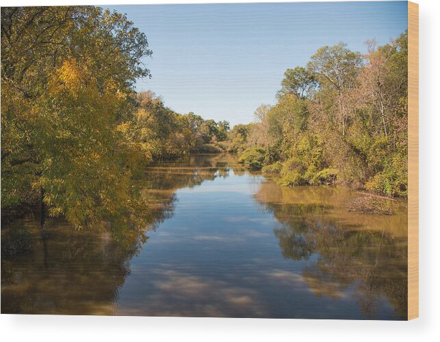 Sabine River Wood Print featuring the photograph Sabine River Near Big Sandy Texas Photograph Fine Art Print 4087 by M K Miller