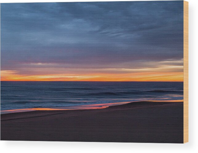 Photosbymch Wood Print featuring the photograph Sandbridge Sunrise by M C Hood