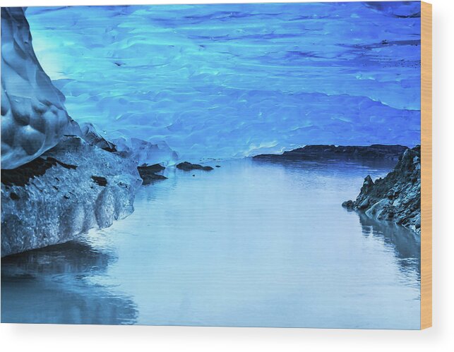 Landscape Wood Print featuring the photograph Sapphire Palace 3 by Ryan Weddle