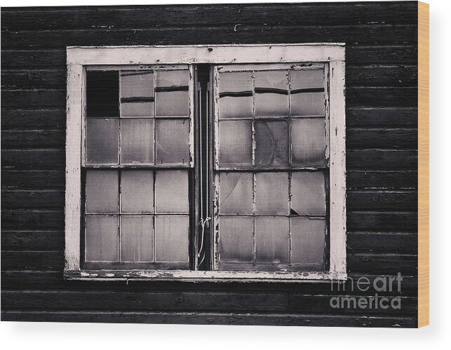 #elizabethdow Wood Print featuring the photograph Sash Window by Elizabeth Dow