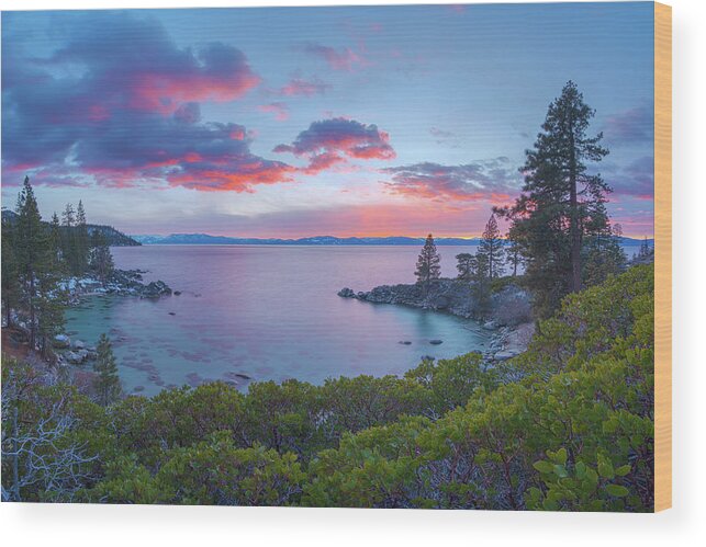 Lake Tahoe Wood Print featuring the photograph Secret Paradise by Brad Scott