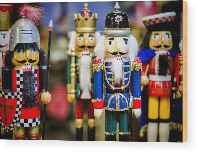 Nutcracker Wood Print featuring the photograph Send in the Troops by Heather Applegate
