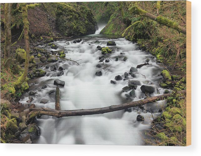 River Wood Print featuring the photograph Serene Beauty by Jeff Swan